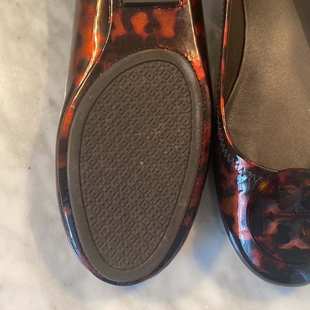 ToryBurch Tortoise reva flats - Picture 2 of 2
